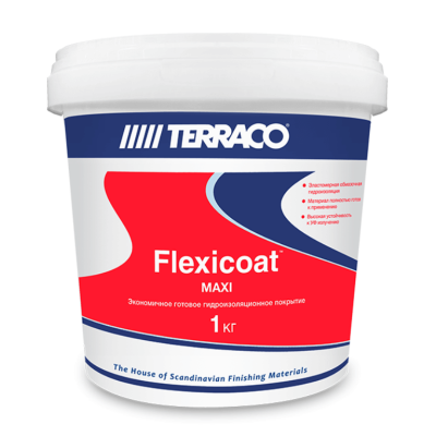 Гидроизоляция Terraco Flexicoat Maxi 1 кг Гидроизоляция Terraco Flexicoat Maxi 1 кг